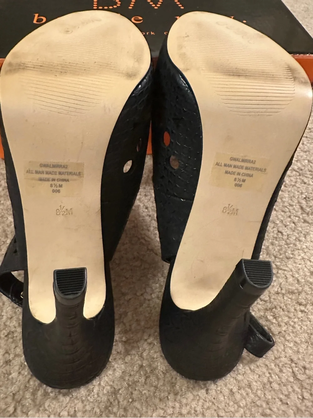Guess slightly worn